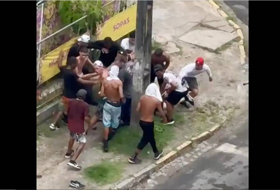 O hospital não detalhou a situação, mas informa que a vítima de agressão física apresenta "quadro de saúde estável". Foto: Reprodução