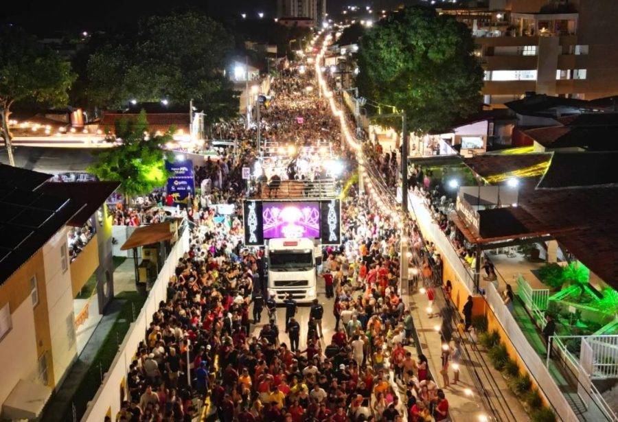 Carnaval da Praia de Pirangi, em Parnamirim - Foto: Ney Douglas / Prefeitura de Parnamirim