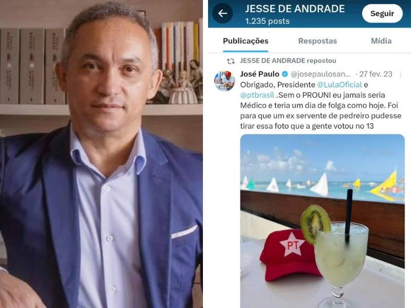 Juiz Jessé de Andrade é responsável por julgamento de ação que pode cassar Paulinho Freire (União) - Foto: Reprodução