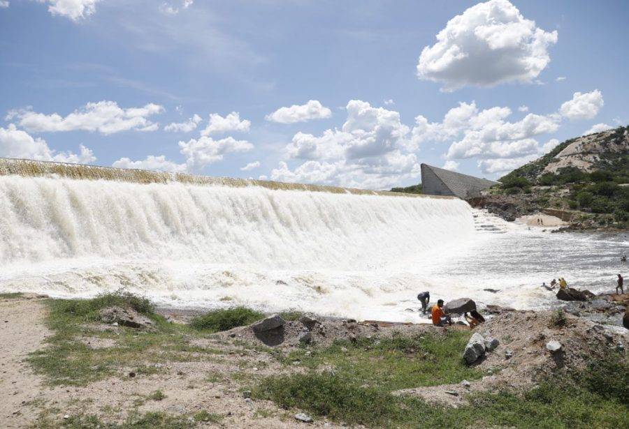 Barragem de Oiticica fica localizada em Jucurutu, na região Seridó potiguar - Foto: Raiane Miranda / Governo do RN