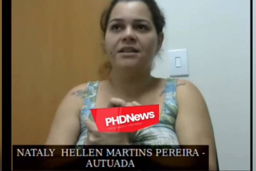 Assassina confessa Nataly Helen durante depoimento à Polícia Civil - Foto: Reprodução