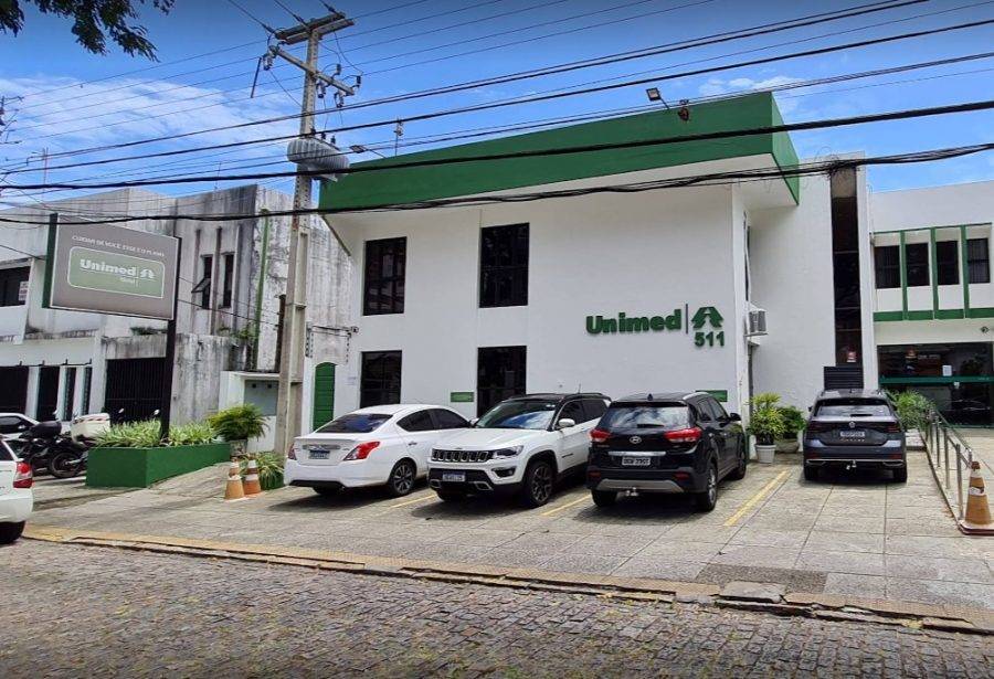 Sede da Unimed Natal, na Rua Mipibu, em Petrópolis, Zona Leste de Natal - Foto: Google Maps / Reprodução