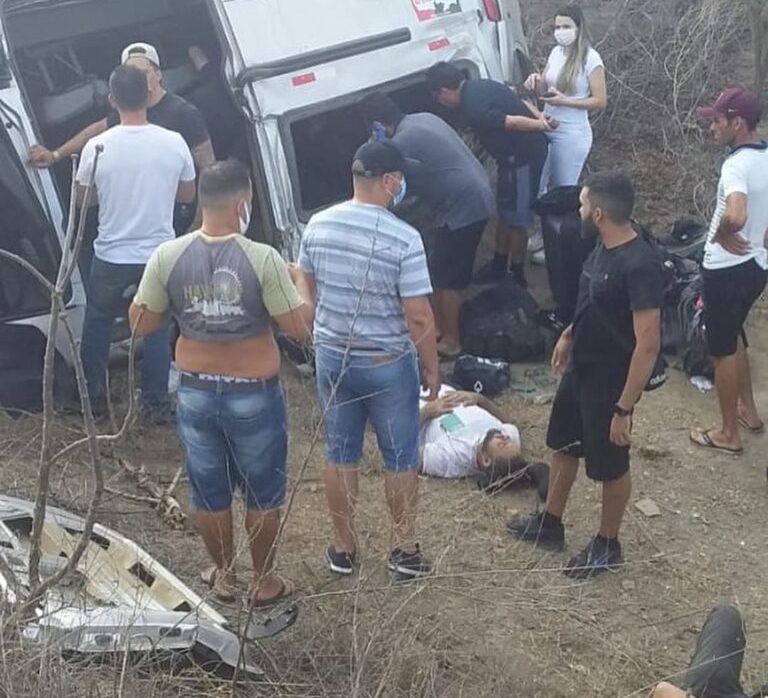 Acidente ocorreu na manhã de hoje (20) - Foto: Reprodução