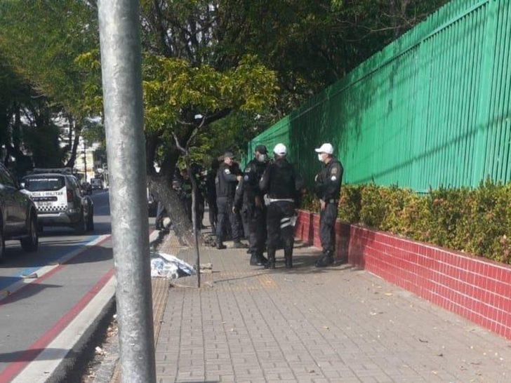 Acidente aconteceu na tarde desta quinta-feira (6) na Avenida Salgado Filho — Foto: Divulgação