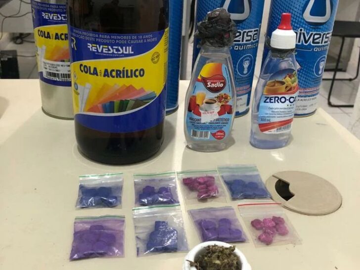 Jovem é detido com drogas ao sair de rave no RN - Foto: Divulgação/PM