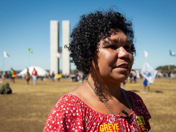 Vera Lúcia, pré-candidata do PSTU à Presidência — Foto: Romerito Pontes/Divulgação