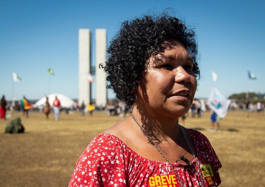 Vera Lúcia, pré-candidata do PSTU à Presidência — Foto: Romerito Pontes/Divulgação