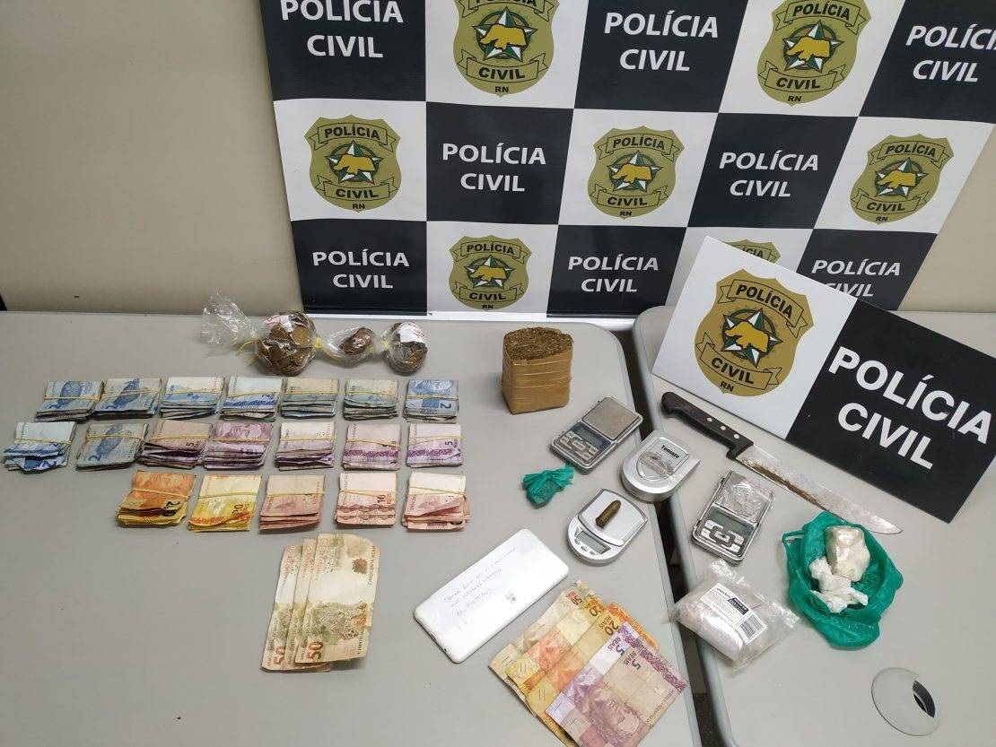 Polícia Civil Prende Homem Suspeito Por Tráfico De Drogas Em Macaíba