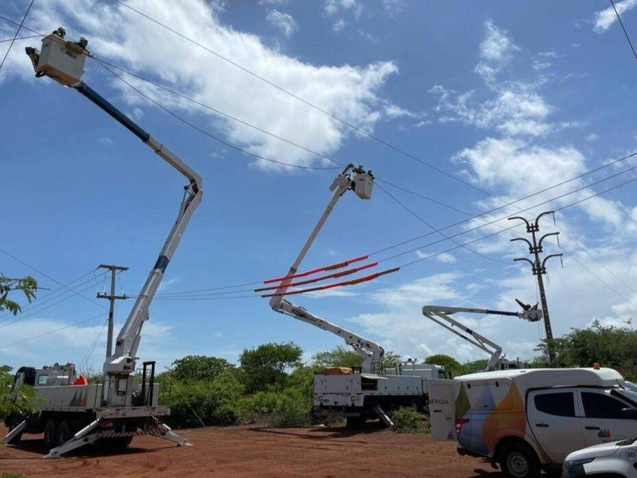 Roubos de fios deixam clientes sem energia elétrica na região - Foto: Cosern / Reprodução