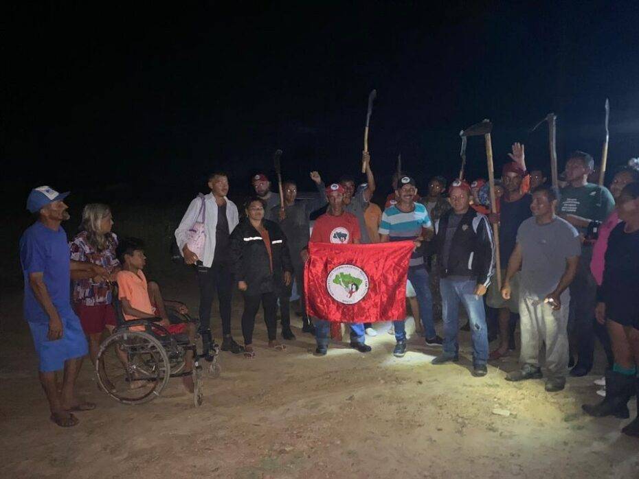 Ocupação aconteceu em uma fazenda no município de Santa Maria - Foto: MST / Reprodução