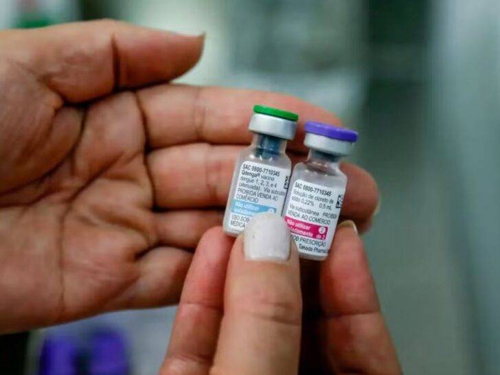 Vacina da dengue poderá ser aplicada em pessoas de 4 a 59 anos, no caso de doses perto de vencer - Foto: Paulo Pinto / Agência Brasil