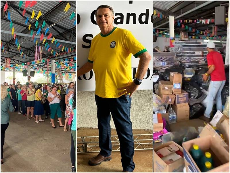 Ex-presidente Jair Bolsonaro (PL) mobiliza apoiadores em Ribeirão Preto (SP) - Foto: Reprodução