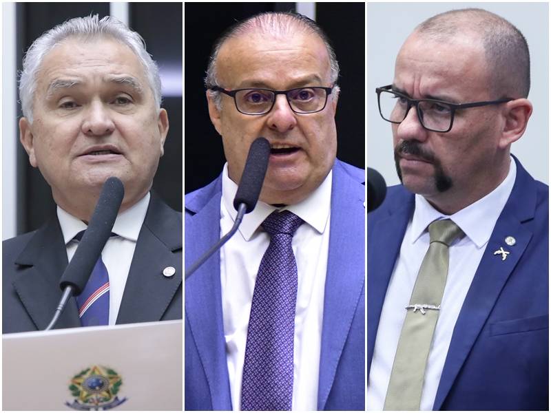 Deputados General Girão, Paulinho Freire e Sargento Gonçalves assinaram pedido para abrir CPI do Arroz - Foto: Reprodução