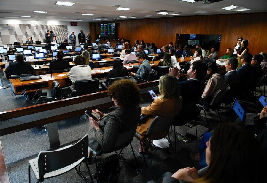 Projeto foi aprovado na CCJ do Senado nesta quarta-feira (19) - Foto: Marcos Oliveira / Senado