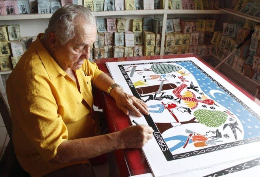 J. Borges, artista e poeta pernambucano, morre aos 88 anos - Foto: Reprodução