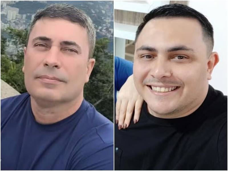 Constantino Maia e Thiago Maia, vítimas do acidente com o avião da VoePass - Foto: Reprodução