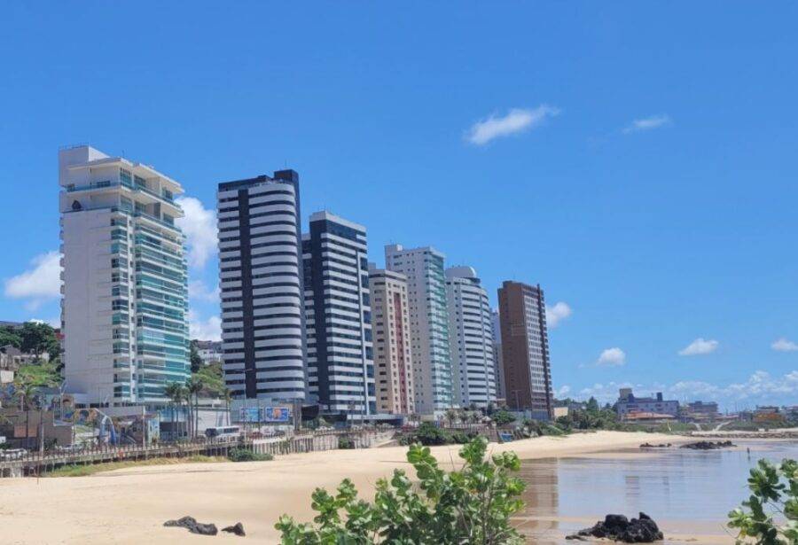 Praia de Areia Preta, na Zona Leste de Natal - 